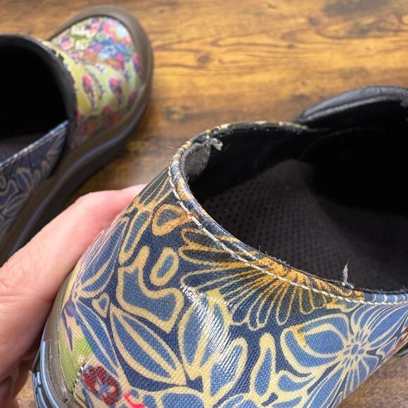 Dansko Floral Multicolor Mules - Picture 7 of 14